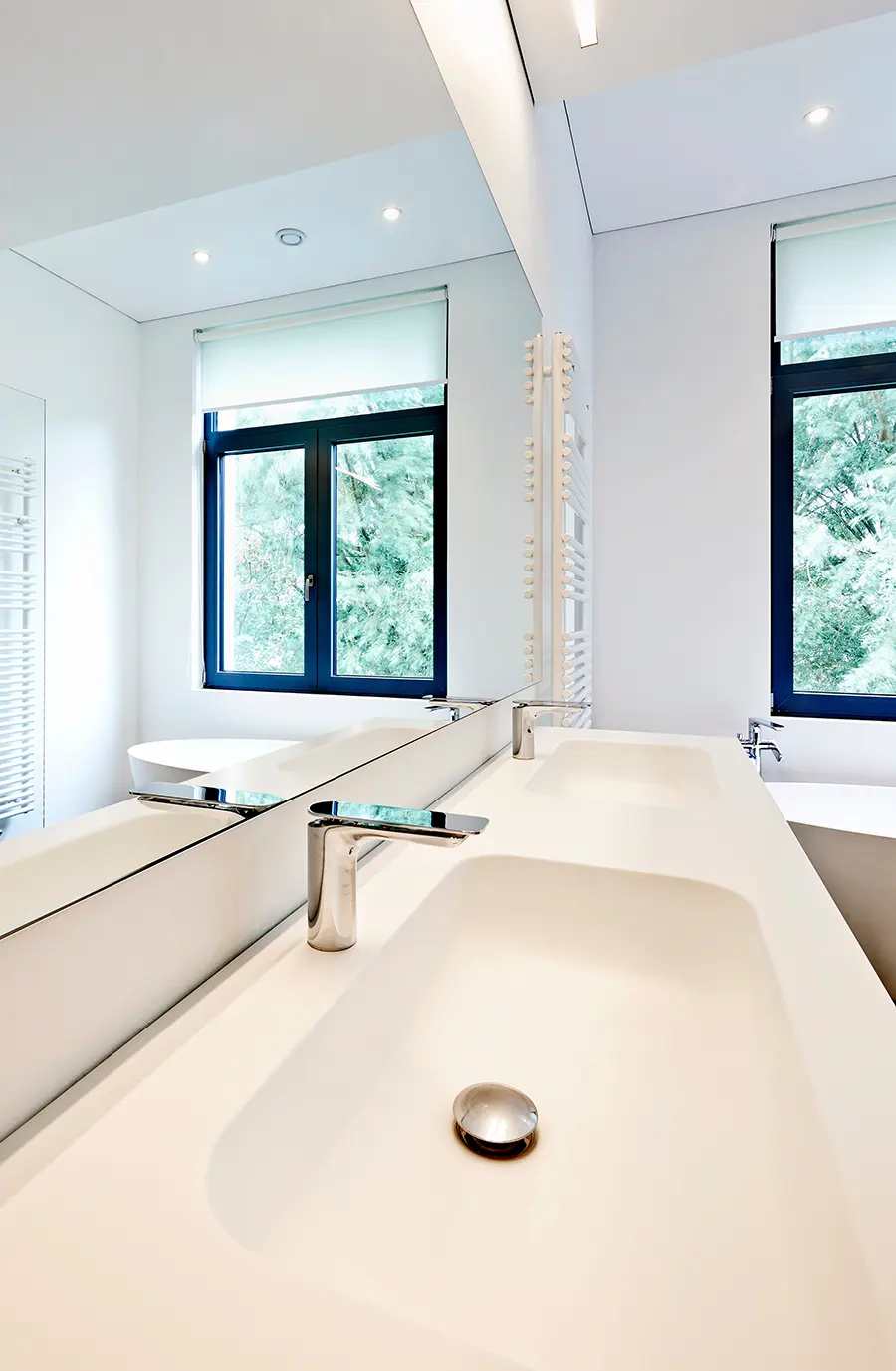 Badezimmer Spiegel hell